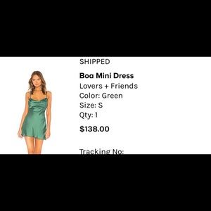 lovers and friends dress